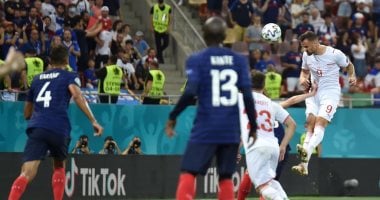 يورو 2020.. سويسرا تتقدم على فرنسا 1-0 فى الشوط الأول "فيديو"