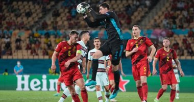 كورتوا بعد إقصاء البرتغال من يورو 2020: فخور بأدائنا وسنرتاح حتى نواجه إيطاليا