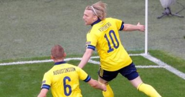 يورو 2020.. 4 أرقام عن مباراة السويد ضد أوكرانيا فى ثمن النهائى