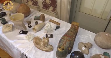 لجنة الآثار تفحص وترمم القطع المصرية المستردة من فرنسا.. اعرف أبرزها