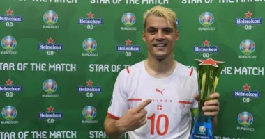 يورو 2020.. تشاكا الأفضل في فوز سويسرا على منتخب فرنسا في ثمن النهائي