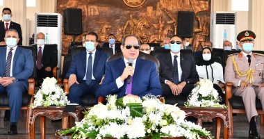 الرئيس السيسي: مشروع تصنيع مشتقات البلازما فى مصر كان حلما وبدأ يتحقق