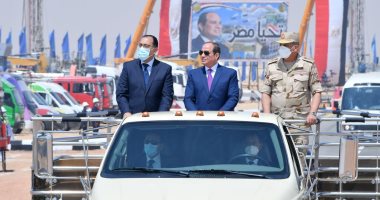 الرئيس السيسى: اللى بنعمله ده بإمكانيات الدولة ومحدش يتصور تنفيذه إلا بجهد مشترك