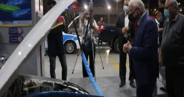 محافظ جنوب سيناء يفتتح المحطة الثانية لتموين سيارات الغاز الطبيعى.. صور