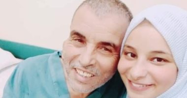 "زمزم" تتبرع لوالدها بجزء من كبدها بمستشفى المنصورة الجامعى