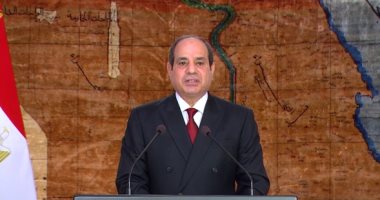 الرئيس السيسى فى ذكرى ثورة 30يونيو: مصر وجدت طريقها نحو التنمية الحقيقية مدعومة باصطفاف ودعم شعبها العظيم.. وقوات الجيش والشرطة البواسل حاصرت الإرهاب وكسرت شوكته.. وعلينا مضاعفة الجهود لمواجهة التحديات العالمية