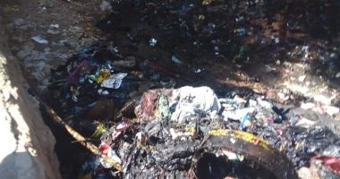 أهالى قرية ميانه بالمنيا يناشدون ردم إحدى الترع.. ومديرية الرى تستجيب
