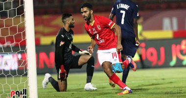 حسين الشحات يتعادل للأهلى فى شباك بيراميدز بالدقيقة 50.. فيديو
