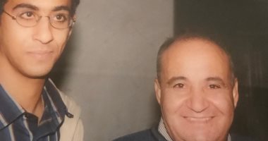 مروان وحيد حامد فى أول عيد ميلاده لوالده بعد وفاته: فى الجنة ونعيمها