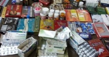 التحفظ على 5 آلاف عبوة من الأعشاب وأدوية التخسيس فى حملات ببنى سويف