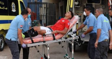 فريق دجلة يزور لاعب منتخب الشباب بالمستشفى بعد جراحة الوجه