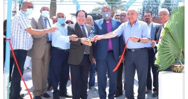رئيس الكنيسة الإنجيلية يفتتح تجديدات بيت المؤتمرات "أجابيه" بوادى النطرون