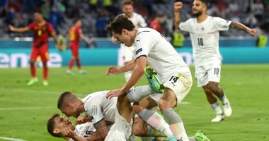 منتخب إيطاليا يهزم بلجيكا بثنائية ويواجه إسبانيا في نصف نهائي اليورو