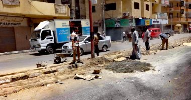 رئيس مدينة الأقصر يقود جولة ميدانية لمتابعة الخدمات وتطوير شارع المدينة المنورة