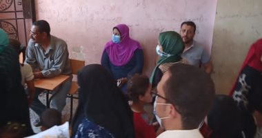 قافلة طبية تقدم الكشف والعلاج المجانى لألف مواطن بمركز الصف فى الجيزة