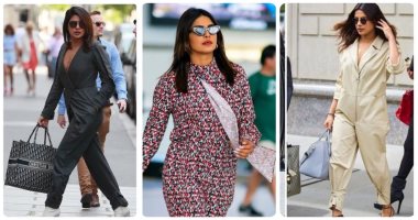 البسى الـ جمبسوت على طريقة بريانكا شوبرا.. 5 إطلالات أنيقة ومريحة