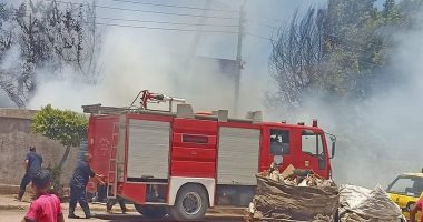المعاينة: اختلال عجلة القيادة وراء حريق سيارة مواد بترولية بالأوتوستراد