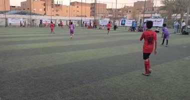 دورة كروية لأطفال الأقصر لدعم مرضي السرطان في الصعيد.. فيديو