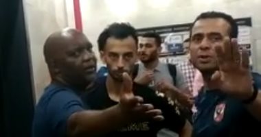 موسيماني يجتمع مع عبد القادر بعد إسقاط سموحة برباعية.. فيديو