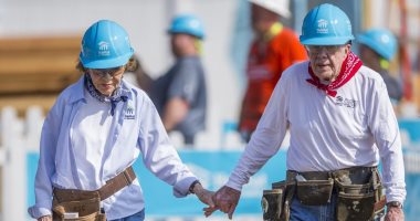 أطول زواج رئاسى فى تاريخ أمريكا.. كارتر يحتفل بعيد زواجه الـ75 مع روزالين.. صور