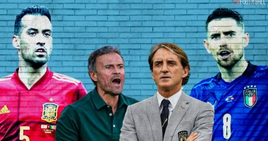 يورو 2020.. إسبانيا الأشرس هجوميًا vs إيطاليا الأفضل دفاعيًا