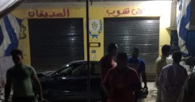 إصابة 9 أشخاص فى اقتحام سيارة لكافتيريا على طريق "الإسماعيلية- السويس"