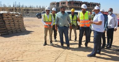 محافظ الوادي الجديد يسحب بعض الأعمال المسندة لشركات تنفذ مجمع المصالح المميكن بالخارجة