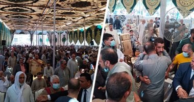 الصلح خير.. إنهاء خصومة ثأرية بطلها طالبان بين عائلتين فى القليوبية.. أسرة القاتل تقدم كفن ودية لعائلة القتيل.. مراسم وحضور أمنى وشعبى لتقديم واجب العزاء.. ووالد الضحية يتبرع بـ"الدية" لبناء مدرسة.. فيديو وصور