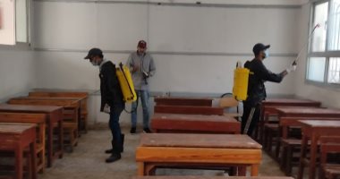 محافظ بورسعيد: تطهير وتعقيم 19 لجنة لامتحانات الثانوية العامة
