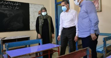 محافظ الغربية يتابع الاستعدادات لاستقبال امتحانات الثانوية بمدارس السنطة وزفتى