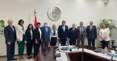 وزير التعليم العالى يبحث إنشاء فرع لجامعة نيوجيرسى سيتى الأمريكية بالعاصمة الإدارية