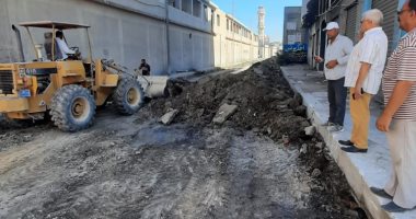 محافظ البحيرة يعلن بدء أعمال رصف منطقة محيط مجمع مواقف دمنهور