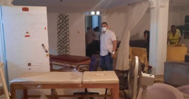 حى الدقى يغلق نادى صحى بدون ترخيص.. صور