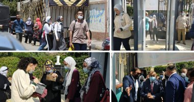 فرحة بين طلاب الثانوية العامة لسهولة امتحان الفرنساوى وشكاوى من الألمانى