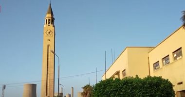 ساعة المحلة "بج بن" مصر أهم معالم المدينة العمالية .. لايف