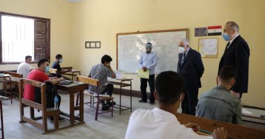 وزير التعليم يتفقد سير امتحانات الثانوية العامة بلجان السيدة زينب.. صور