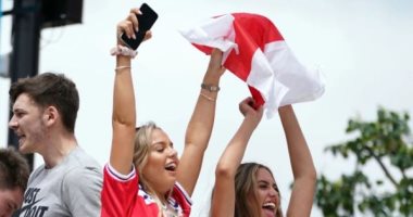 جماهير إنجلترا تشعل شوارع لندن قبل مواجهة إيطاليا فى نهائى يورو 2020.. صور
