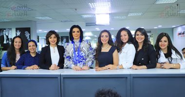 حورية فرغلى في ضيافة تلفزيون اليوم السابع.. صور
