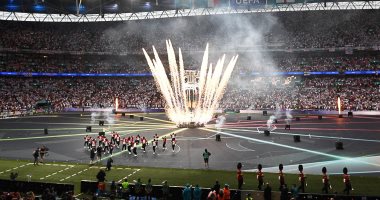 يورو 2020.. حفل ختام مميز قبل انطلاق مواجهة إيطاليا ضد إنجلترا "صور"
