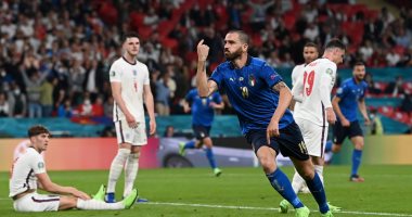 إيطاليا ضد إنجلترا.. بونوتشي أكبر لاعب يسجل في تاريخ نهائي اليورو