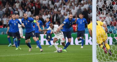 قمة ايطاليا وانجلترا تتجه للأشواط الإضافية فى نهائى اليورو بعد التعادل 1-1