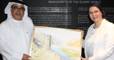 على هامش معرض الكتاب.. الشارقة للتراث يزور دار الكتب والوثائق القومية بباب الخلق
