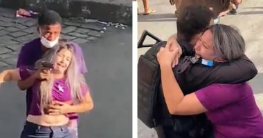 شرطى برازيلى يتحول لبطل بعد إنقاذه رهينة من أيدى مجرم وسط تصفيق الحاضرين..فيديو