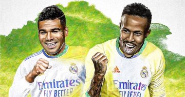 ريال مدريد يدعم لاعبيه البرازيليين قبل انطلاق نهائي كوبا أمريكا أمام الأرجنتين