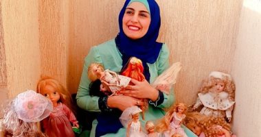 عايشة فى عالم ديزنى.."آية" صممت 200 فستان لباربى وريبونزل وللبنات