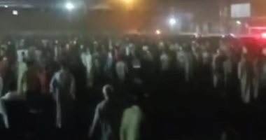 جنازة مهيبة.. قرية سدس ببنى سويف تشيع جثامين 4 من أبنائها توفوا فى حادث مرورى.. فيديو
