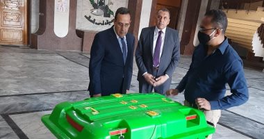 توفير صناديق صديقة للبيئة لجمع القمامة فى شمال سيناء