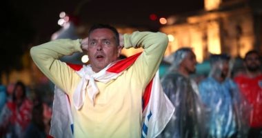 جماهير إنجلترا تعتدي على الطليان في ملعب ويمبلي بعد خسارة يورو 2020.. فيديو