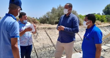 مدينة الطود تستكمل تأهيل وتبطين الترع بنجع العرب ضمن حياة كريمة