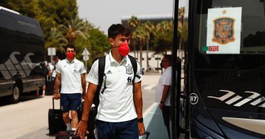 منافس مصر.. منتخب إسبانيا يغادر إلى اليابان للمشاركة فى أولمبياد طوكيو.. صور